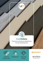 Farbkarte COOL COLORS Technologie